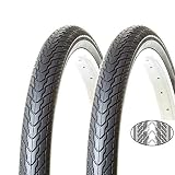 ✅ 2 Copertoni Ecovelò Neri 26 X 1 3/8 (37-590)