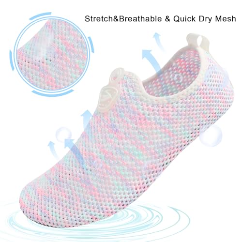 Image of Spesoul Womens Mens Water Shoes Quick Dry Beach Swim Shoes Barefoot Aqua Socks Outdoor Sand Socks for Pool River Diving
