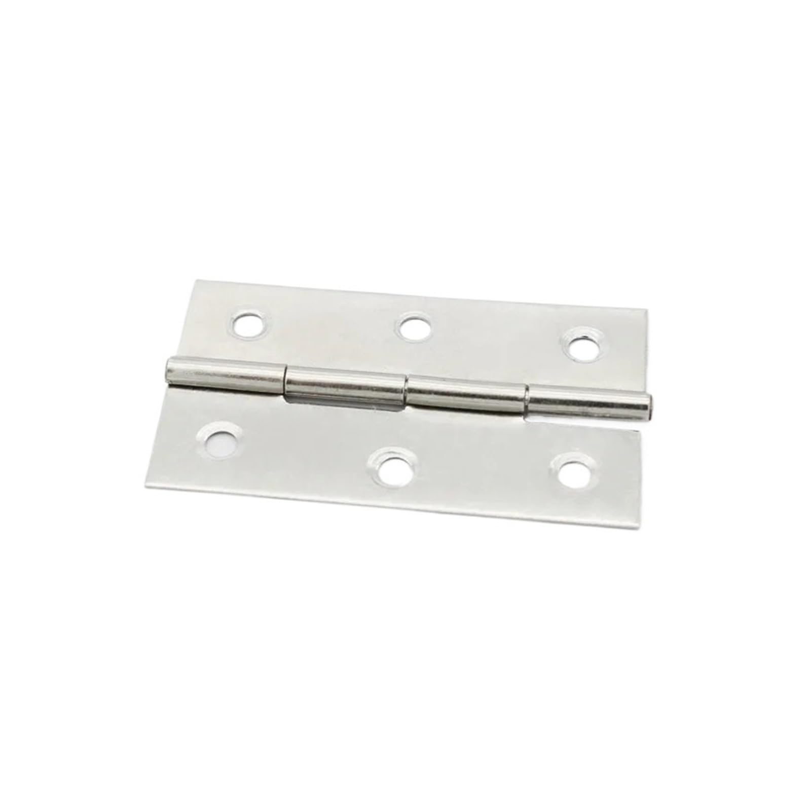 Ujzgbxqvshm One Color Folding Door Hinge,20 Pack 1.5 Inch Butt Stainless Steel Hinges Cabinet Mini Small Box