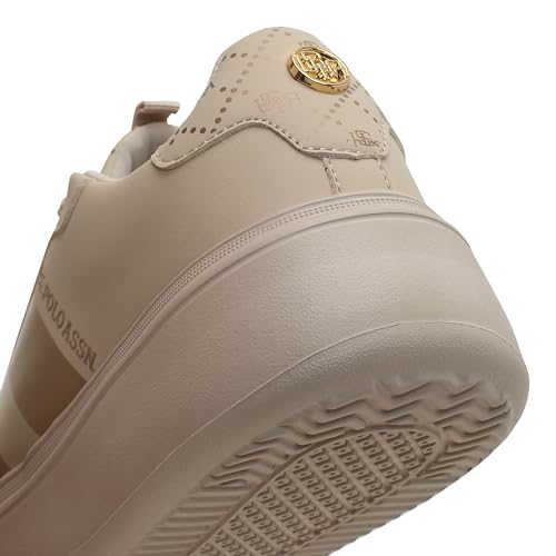 Image of U.S. Polo ASSN. Clara 3.0 Off White Light Weight Sneaker Shoes