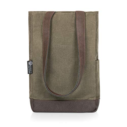 LEGACY - a Picnic Time Brand, Saco de vinho isolado com 3 garrafas, sacola de vinho encerado envelhe