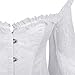 PANOZON Corset Brocado Corpiño Gótico y Clásico de Encaje para Mujer Fiesta...