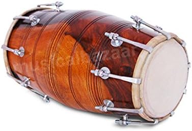 Dholak, Percussion Instrument, Nut Bolt Style, Nut Bolt Dholak