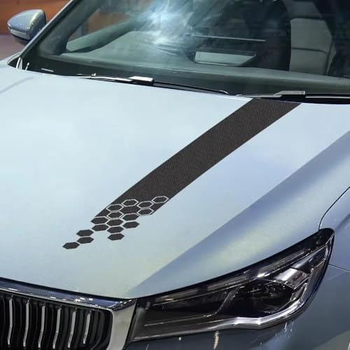 Autocollants de voiture pour masquer les défauts du capot vinyle style course - 7