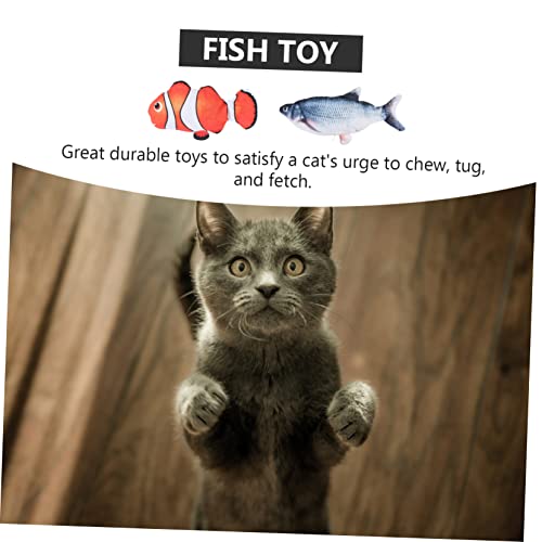 FUOYLOO 2 Pçs Simulação Brinquedo De Exercício Elétrico Crianças Brinquedo De Cozinha Gato Mordendo