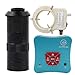 4K HDMI USB Industrial Video Microscope Camera 100X C-Mount Lens with 56-LED Adjustable Ring Light for Phone Tablet PC PCB