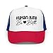 Human Kind Be Both Hat Equality Kindness Humankind Trucker Hat White/Royal/Red