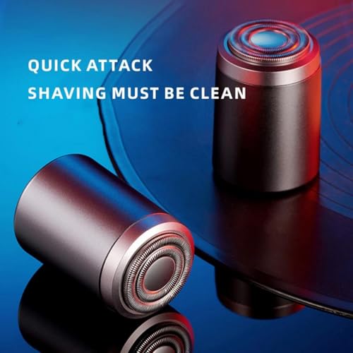 Image of SOPAMI Mini Shaver, Mini Electric Shavers for Men, Mini Electric Shaver, USB C Rechargeable Waterproof Electric Razor Trimmer