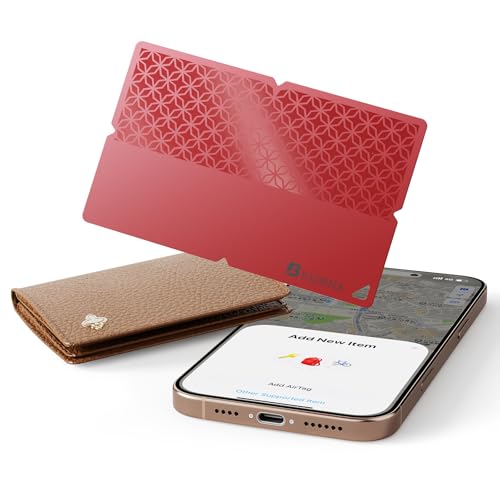 Image of 2026 [Apple MFi Certified] (iOS Only) Bluetooth Tracker Smart Card for Apple Find My iPhone Wallet GPS Tracker, 5-10 Years Staying Power, Keys Finder and Item Locator for Keys, Bags, Passport