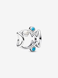 Openwork Fish Charm Sterling silver