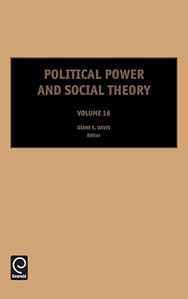Political Power And Social Theory, Volume 16