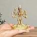 Shiva Lingam Shop Brass Maa Kali Statue 3 Inch | Antique Finish Mahakali Idol for Good Luck & Protection | Handcrafted Hindu Goddess Kali MATA Murti 110 Gram | Spiritual Home Temple & Puja Decor Gift