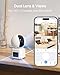 ARCCTV Dual Objektiv Überwachungskamera Innen, 2.5K WiFi 6 WLAN Kamera Indoor für Handy App, 360° Hundekamera/Babyphone mit Kamera, 5GHz/2.4GHz, 2-Wege-Audio, Smart Tracking, Nachtsicht