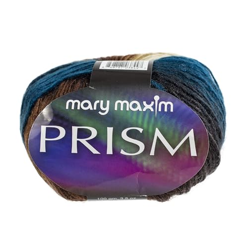 Mary Maxim Prism Yarn, Acrylic Multicolor DK Yarn, 290 Yards, Surfside