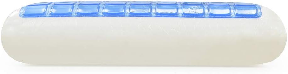 Classic Brands Reversible Gel and Memory Foam Travel Pillow