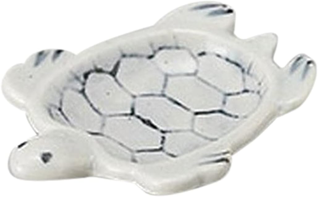 Set of 10, Delicacy, Ofukai Turtle Shaped Delicacy, 3.3 x 2.6 x 0.7 inches (8.5 x 6.7 x 1.8 cm), Restaurant, Ryokan, Japanese Tableware, Restaurant, Commercial Use, Tableware, Tableware