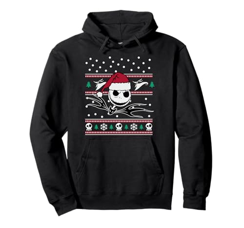 Pullover hoodie Disney Jack Skellington vêtement chaud pour l'automne