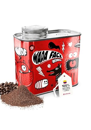 WADA FACK CAFÉ ESPECIAL Single Origin Specialty Coffee 200g: Medium Roast Colombian Ground Coffee With High Cupping Score 88 & Flavor Notes of Sweet, Lemon, Pink Grapefruit, Cocoa
