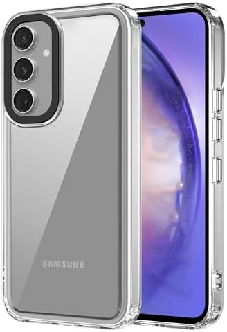 amazon basics Back Case Cover for Samsung Galaxy A54 5G (TPU + PC_Transparent)