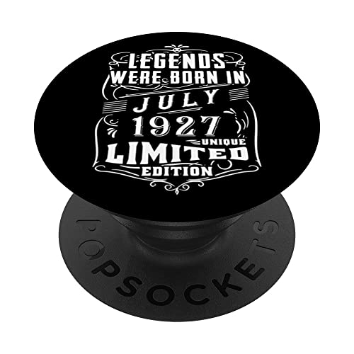 Cumpleaños Julio 1927 Edición Limitada Regalo Legend July PopSockets PopGrip Intercambiable