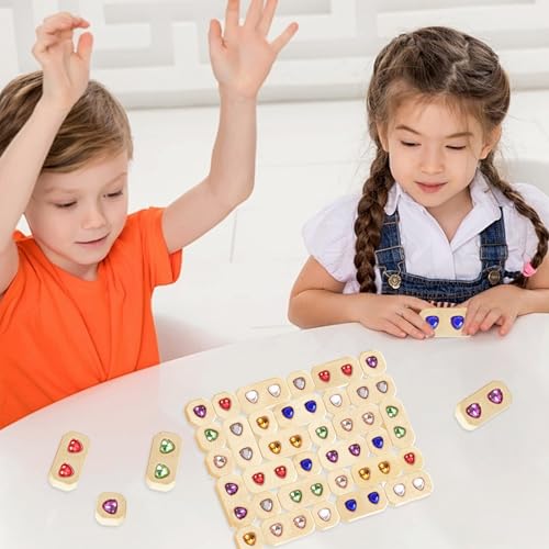 Regenbogen Stapelspielzeug Aus Holz, 32pcs Bausteine Spielzeug Regenbogen Set, Regenbogen Stapelblock, Regenbogenturm-Stapelspiel Aus Acryl, Stapelspielzeug für Jungen und Mädchen zum 3–6 Geburtstag