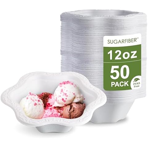 Disposable Floral Premium White Bowls Cover