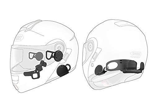 SENA 10U-SH-12 Motorcycle Bluetooth Communication System with Handlebar Remote ONLY FITS SHOEI NEOTEC Helmets!! 10U-SH-12