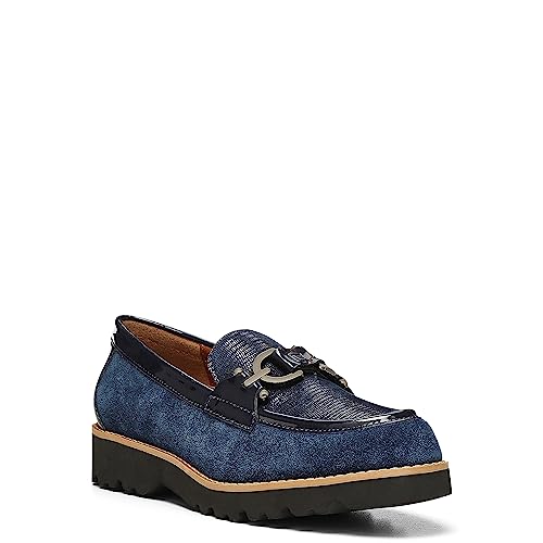 Image of Donald Pliner Women's Clio Loafers, Slip-On Shoes, Comfortable Loafers for All Day Walking