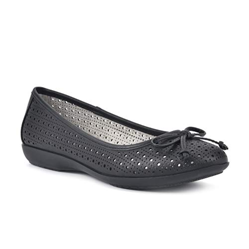 Image of CLIFFS BY WHITE MOUNTAIN Women's Cheryl Cushioned Ballet Flat