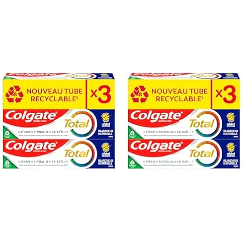 Dentifrice Colgate Total Blancheur Naturelle Cover