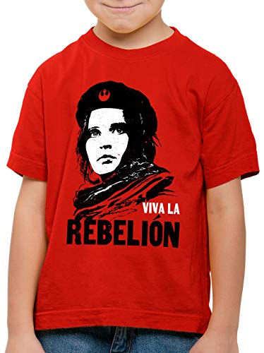 Photo de style3 Viva la Rebelion T-Shirt pour Enfants Rogue One Guevara Revolution, Taille:116