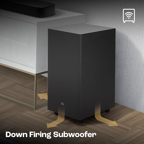 Image of JBL Bar 2.1 Essential (440W) Soundbar with Dolby Digital & Powerful Bass, Wireless Subwoofer, HDMI ARC, Bluetooth Streaming, Optical Input