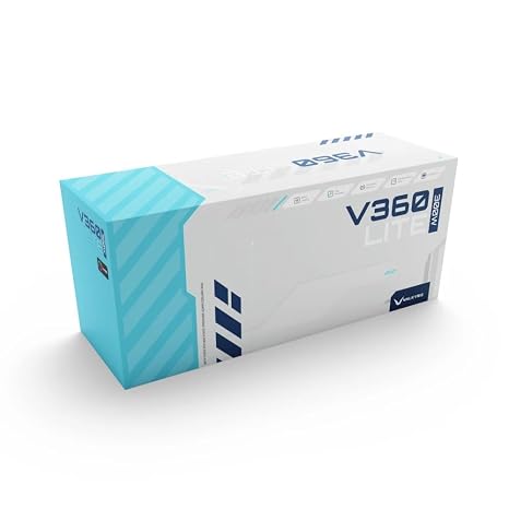 Valkyrie V360 Lite 360mm AIO CPU Liquid Cooler 3120mm ARGB PWM Fans 300W TDP High-Speed PWM Pump up to 2800RPM AMD AM5, AM4 Intel LGA 1851, 1700, 1200/1151 Compatible Sync Ready | White