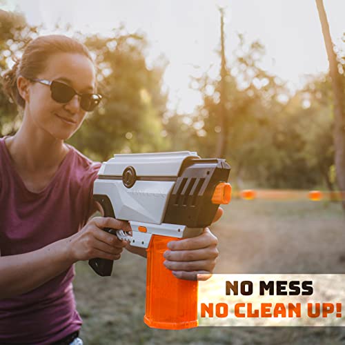 Unlocx Gel Ball Blaster Kit - Electric Detachable Fully Automatic Long Range Water Bead Blaster With Eco-Friendly Biodegradable Gel Bullets, Able To Shoot 11 Rounds Per Second #TOP3