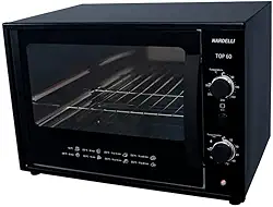 Forno Elétrico de Bancada, Preto, Top60 220V 60 Litros Nardelli
