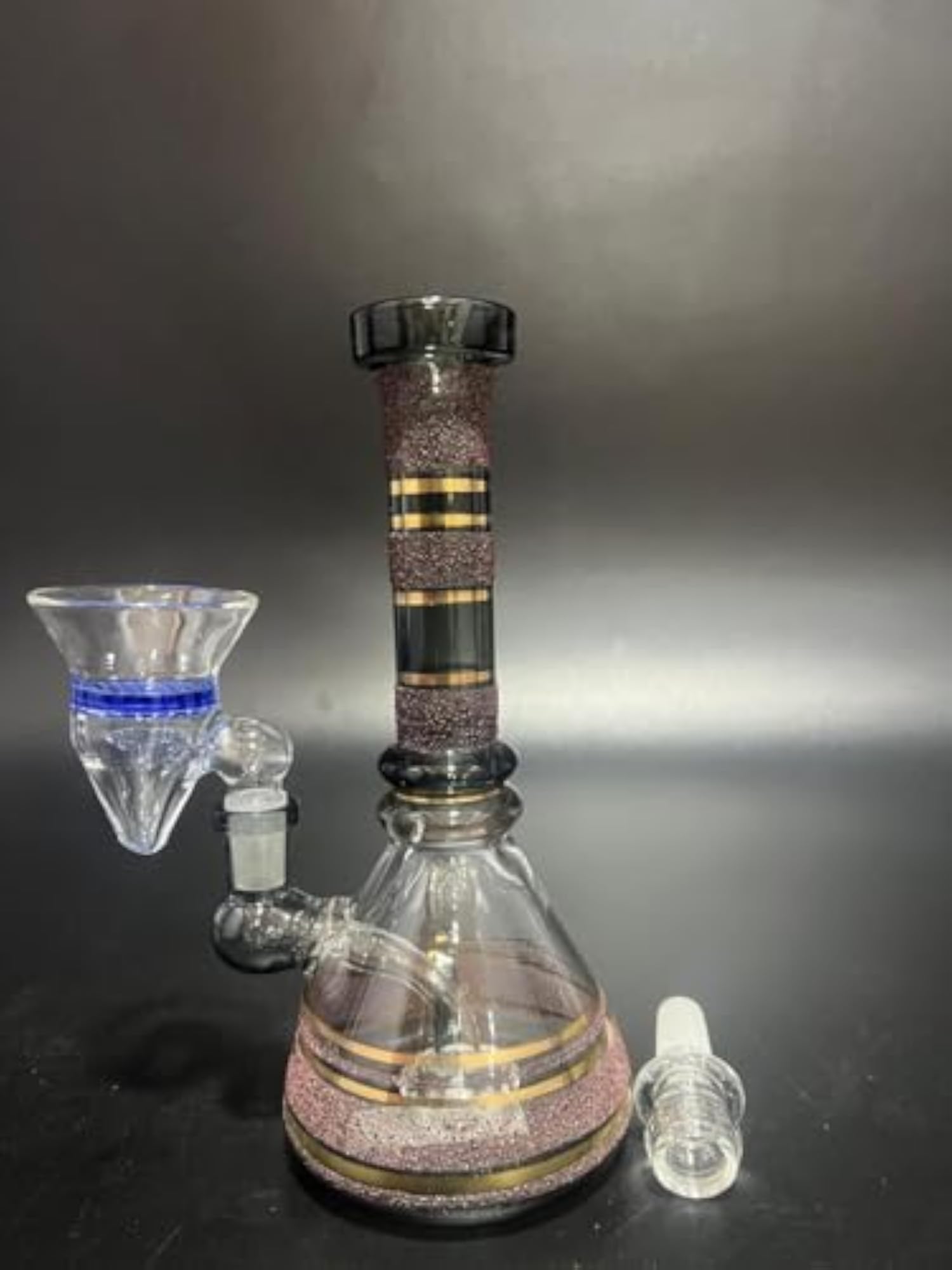 Glass Hookah with Shower Percolator Filter