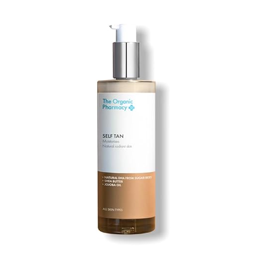 The Organic Pharmacy Loção Autobronzeadora, À Base De Plantas Com Dha, Hidratante Com Manteiga De Karité E Óleo De Jojoba, 100Ml
