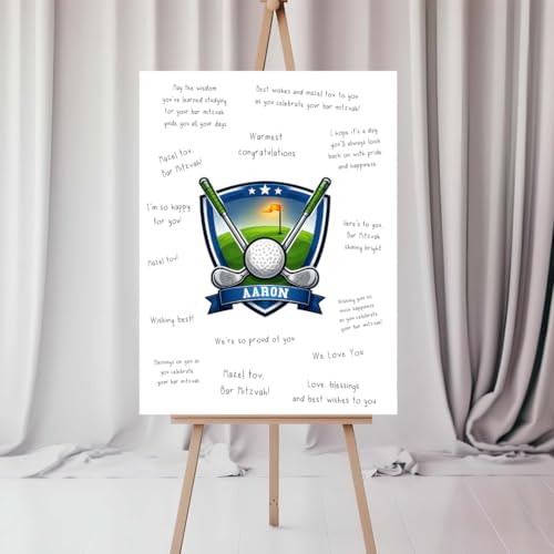 MIRROR MANIA Golf Design Sign-In Board