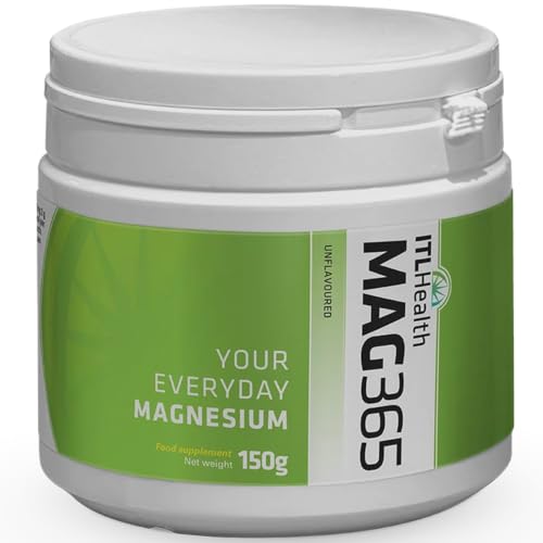 MAG365 Magnesium Citrate Powder | Unflavoured 150g 38-Servings