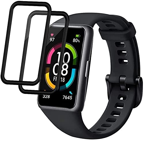 SmartLike 9H Full Glue Pet Screen Protector For Huawei Band 6 (Black) - Pack of 2 (B09K4F8S1G) Amazon Price History, Amazon Price Tracker