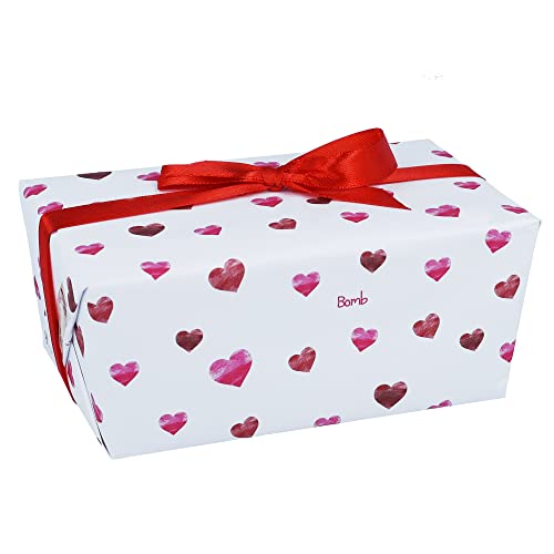 Bomb Cosmetics Little Box of Love Ballotin Bath Melt Wrapped Gift Pack, Contains, 6 x 30g - Image 3