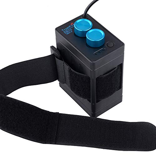 Casos de banco de poder, Romacci Caixa de estojo de bateria de bateria 18650 à prova d'água USB 5V