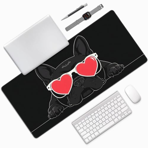 Tapis de souris pour ordinateur portable et grand clavier de bureau