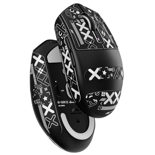 MAMBASNAKE x Attack Shark G3 Ratón Gaming Inalámbrico, Ligero 59g, Sensor Óptico PAW3311, 25.000 dpi, Bluetooth/2.4G/USB-C, 5 Botones Programables, Grip Antideslizante, 500mAh para PC/Mac – Negro