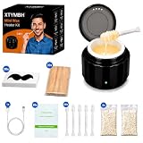 Nase Waxing set, Nasenhaar Wachs, Männer Nasenwachs Haarentfernung Set mit Mini Wax Maschine,USB-Schnellwärmung, konstante Temperatur, 100g Wax / 20 nasenwachs stäbchen zur ohr- nasenhaare entfernen