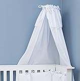 Vizaro - Dosel de Cuna o MaxiCuna con Soporte - 100% Algodó