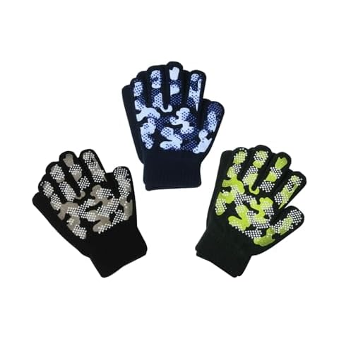 Evridwear Kids Magic Stretch Gripper Gloves 3 Pair Pack Cover