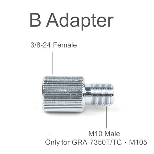 Adaptador M10x1.0 a 3/8"-24 hembra para antenas miniatura 4