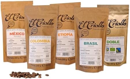 Cafés El Criollo | Pack Degustación de Café de Especialidad en GR...