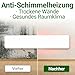 HEIMWERT Anti Schimmel Heizung mit Spezial Infrarot Schutzmembran - Tötet Schimmel besonders energiesparend und chemiefrei in Wand, Tapete, Bad, Keller ab - Anti Mold Dry 50w (50 x 10 x 1,3cm)